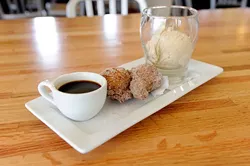 Affogato at Pizzeria Gusto in Oklahoma City, Tuesday, June 9, 2015. - GARETT FISBECK