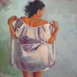 "Sasha on the Red Edge" by Behnaz Sohrabian