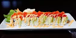 Badass Roll at Okura Sushi in Oklahoma City, Wednesday, Nov. 11, 2015. - GARETT FISBECK