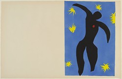 &#147;Icarus (Icare),&#148; Henri Matisse | Image Centre Pompidou, Paris. Mus&eacute;e national d&#146;art moderne &#150; Centre de cr&eacute;ation industrielle, AM 10894 GR (8). &copy; 2015 Succession H. Matisse/Artists Rights Society (ARS), NY. Photograph &copy; Centre Pompidou, MNAM-CCI/Georges Meguerditchian/Dist. RMN-GP