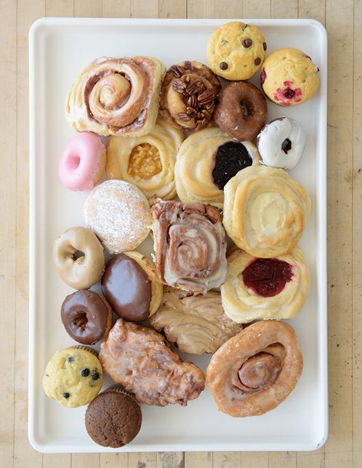 Donuts at Brown's Bakery in Oklahoma City, Thursday, Aug. 11, 2016. - GARETT FISBECK