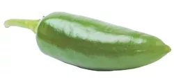 Green jalapeno pepper isolated over the white background - BIGSTOCK