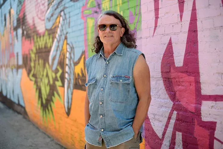 Stephen Kovash poses for a photo in the Plaza District, Friday, July 7, 2017. - GARETT FISBECK