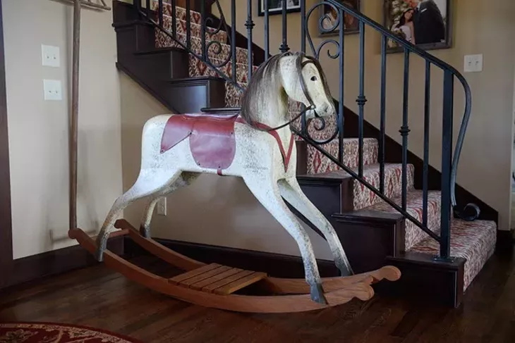 Wilson Rocking Horses in Luther, Wednesday, June 21, 2017. - GARETT FISBECK