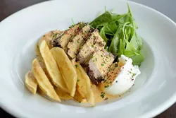 Beef short rib Benedict (Garett Fisbeck)