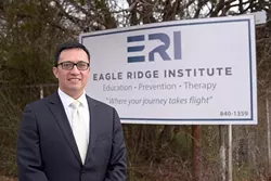 August Rivera, Executive Director at Eagle Ridge Institute, Monday, Feb. 27, 2017. - GARETT FISBECK