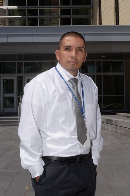 Manuel Hernandez sees himself as the bridge between the courthouse and community. He is largely responsible for the court&#146;s community outreach efforts and assisting the public through the municipal court process. (Garett Fisbeck)