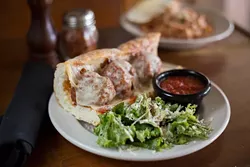 Gaberino's Italian Restaurant serves a Meatball Sub on Wednesday, August 31, 2016 in Oklahoma City, OK. - EMMY VERDIN