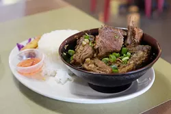 Pork ribs adobo at Chibugan in Del City, Wednesday, Jan. 4, 2017. - GARETT FISBECK