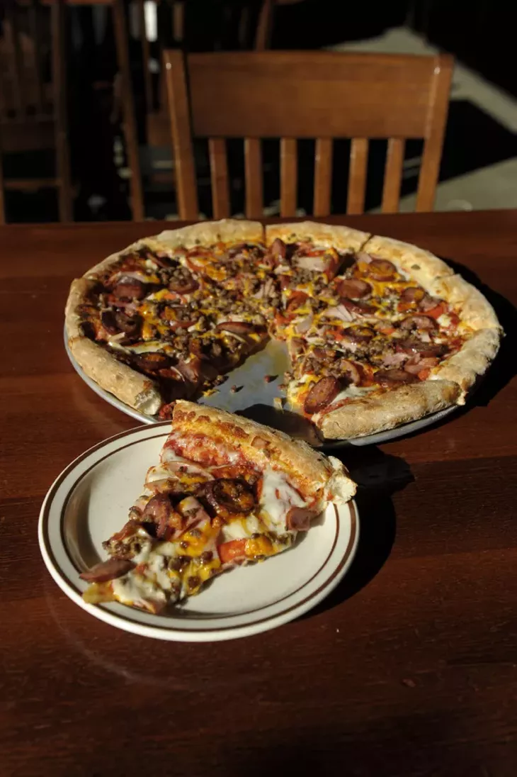 Big Country pizza at Hideaway | Photo Gazette / file