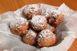 Apple fritters at Fat Dog Kitchen & Bar, Monday, Dec. 12, 2016. - GARETT FISBECK