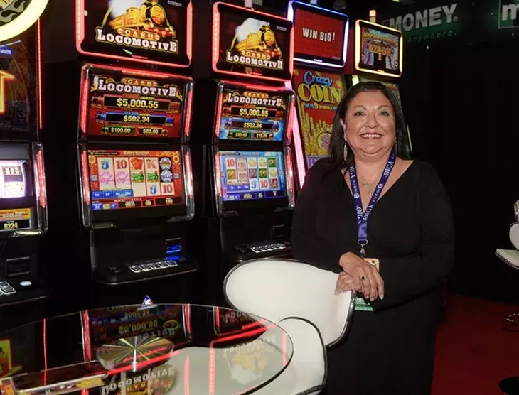Sheila Morago, Executive Director, during the Oklahoma Indian Gaming Association convention at the Cox Convention Center, Tuesday, July 25, 2017. - GARETT FISBECK