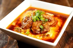 Shrimp and grits at Hillbilly's in Oklahoma City, Tuesday, Dec. 8, 2015. - GARETT FISBECK