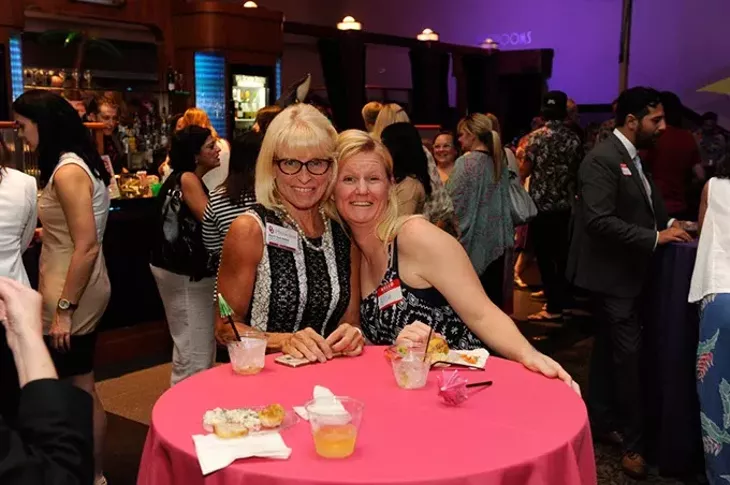 April Sandefer and friend Alicia Rambo