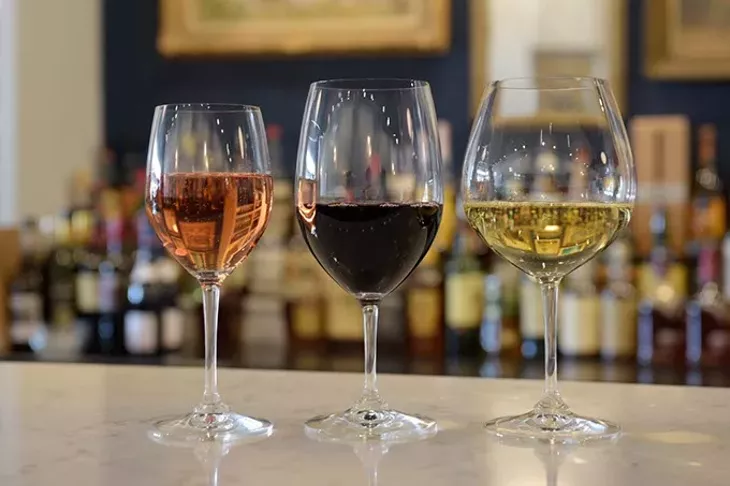 Wine at the Prichard, Tuesday, Dec. 13, 2016. - GARETT FISBECK