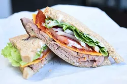Omega Mu at the Sandwich Club, Monday, July 18, 2018. - GARETT FISBECK