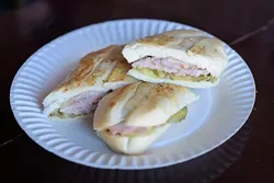 Cuban sandwich at Belle Kitchen, Friday, Jan. 27, 2017. - GARETT FISBECK