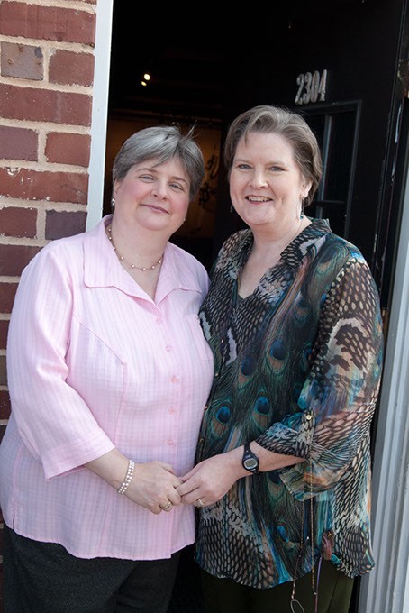 Sharon and Mary Bishop-Baldwin spent nearly 10 years in a legal battle to win the right to marry. | Photo Gazette / file