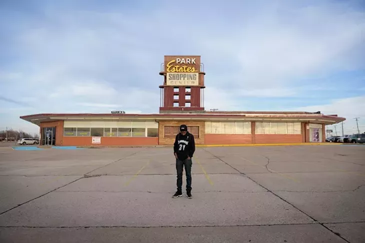 Ronnie Johnson (Grand National) poses for a photo at the Park Estates Shopping Center, Monday, Jan. 9, 2017. - GARETT FISBECK