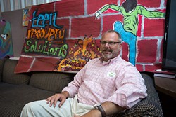 Mike Maddox , Clinical Director at Teen Recovery Solutions poses for a photo at Oklahoma City, Wednesday, June 8, 2016. - EMMY VERDIN