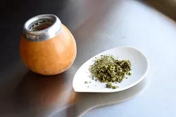 Yerba Maté tea at Urban Tea House, Wednesday, May 11, 2016. - GARETT FISBECK