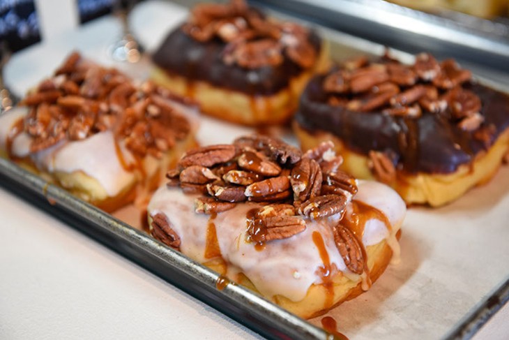 Belle Kitchen caramel pecan doughnut | Photo Garett Fisbeck / file