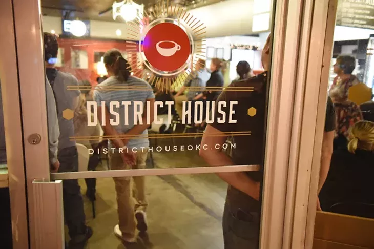 District House, the 16th Street Plaza District’s coffee joint, fills up with those seeking a cup of coffee or during performances or events. (Photo Gazette/file)