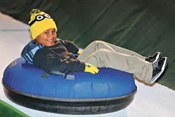 Unlimited snow tubing is available in two-hour sessions for $13. | Photo provided