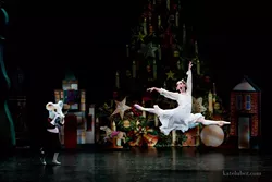 More than 160 dancers and 200 total personnel members are involved with this year’s OKC Ballet production of The Nutcracker. | Photo Kate Luber / provided