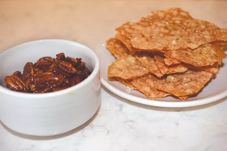 Candied Oklahoma pecans and CRACKers | Photo Jacob Threadgill