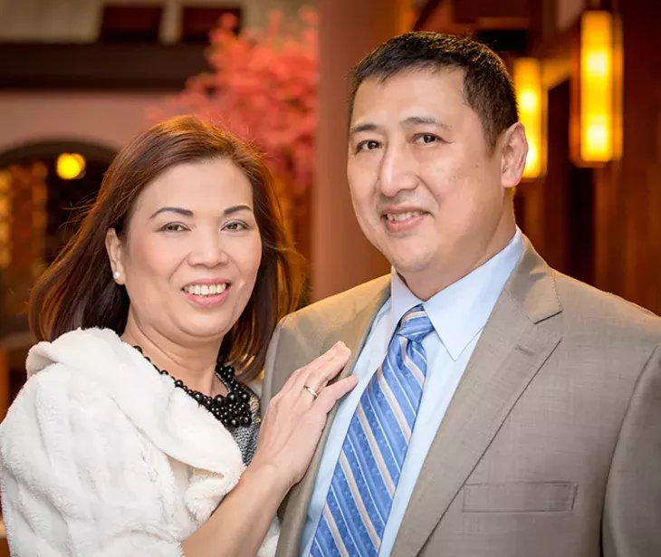 Kim and Pak Kwan (Photo provided)