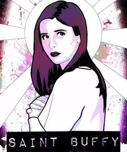 A Night at the Bronze features art inspired by the popular 1990s-2000s series Buffy the Vampire Slayer. (Provided)