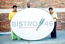 from left Tonya, Donny and Tori Beechum - opened Bistro 46 Restaurant & Grille in 2015. - PHOTO PROVIDED