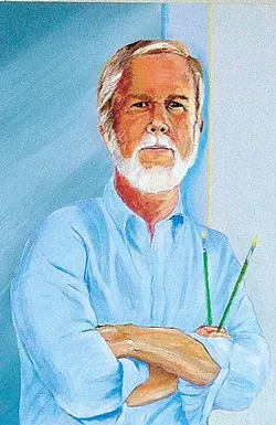 “Self-portrait” by Steve Hicks | Image provided