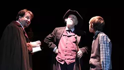 Jones Ong center has portrayed Ebenezer Scrooge in the Oklahoma-adapted version of A Territorial Chrismas Carol for the better part of two decades. | Photo provided