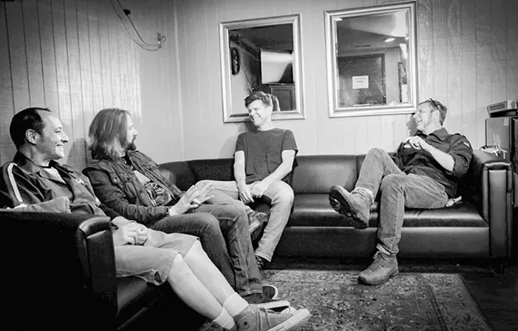 The Nixons’ Zac Maloy (center right) founded Oklahoma Songwriter’s Festival in 2016. He will be joined on stage by several band members during the fest’s Songwriter Showcase 7 p.m. April 14. - MONSON PHOTOGRAPHY / PROVIDED