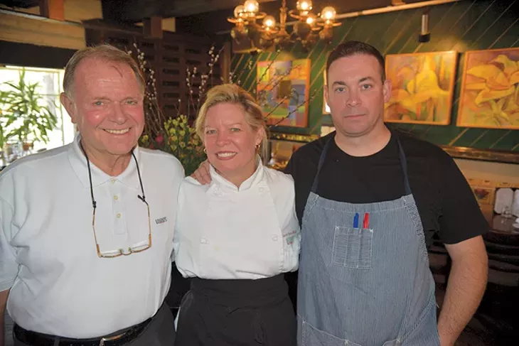 Joe and Rebecca Sparks, along with chef Benjamin Spears, are the driving forces behind Legend’s. - JACOB THREADGILL