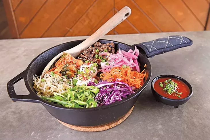 The bibimbap at Chae Modern Korean is making its way on the menu at Ur/bun in the coming months. - GAZETTE / FILE