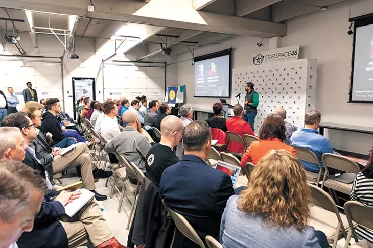 OK Innovate hosted investor and entrepreneur Paul Singh and the Results Junkies for three days of workshops and events about entrepreneurship, innovation and tech in central Oklahoma. - PROVIDED