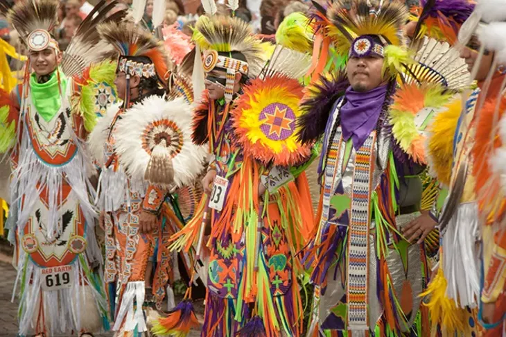 Red Earth Festival’s fancy dances are some of the most popular events at the annual gathering. - RED EARTH / PROVIDED