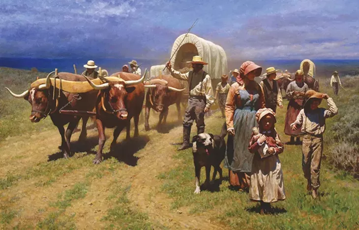 “On The Oregon Trail” by Benjamin Wu - NATIONAL COWBOY & WESTERN HERITAGE MUSEUM / PROVIDED