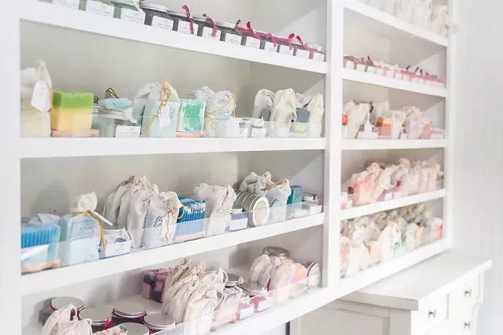 Local Lather Laboratory & Soap Shop features handcrafted bath and beauty products. - LOCAL LATHER LABORATORY & SOAP SHOP / PROVIDED