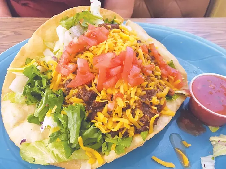 Taco salad - JACOB THREADGILL