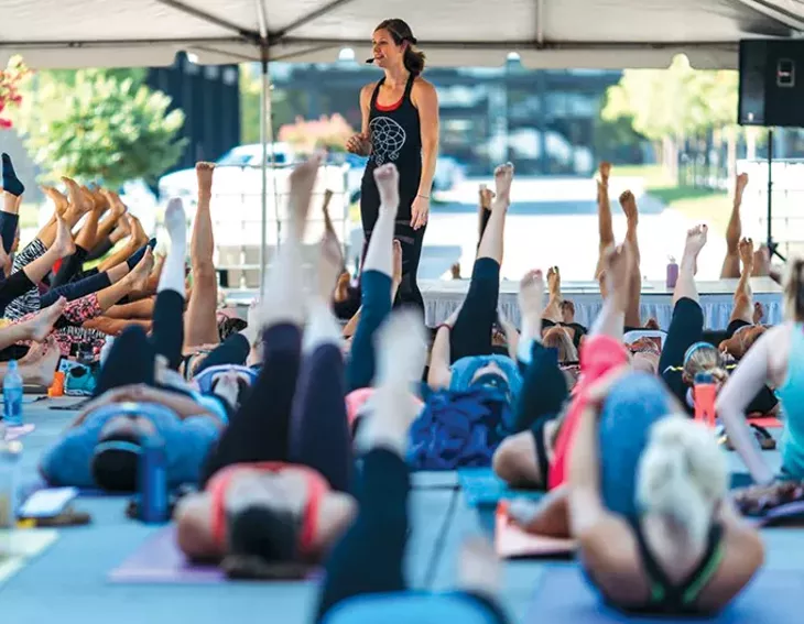 YogaFest 2018 features classes focused on mindfulness. - PROVIDED