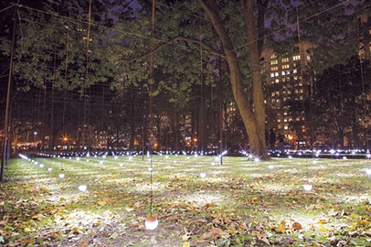 Whiteout, originally installed in Madison Square Park in New York City, will open in Campbell Art Park at NW 11th Street and Broadway Avenue on Oct. 11. Oklahoma Contemporary’s exhibition of the Erwin Redl artwork will run through the end of March. - MOOREHART PHOTOGRAPHY / PROVIDED
