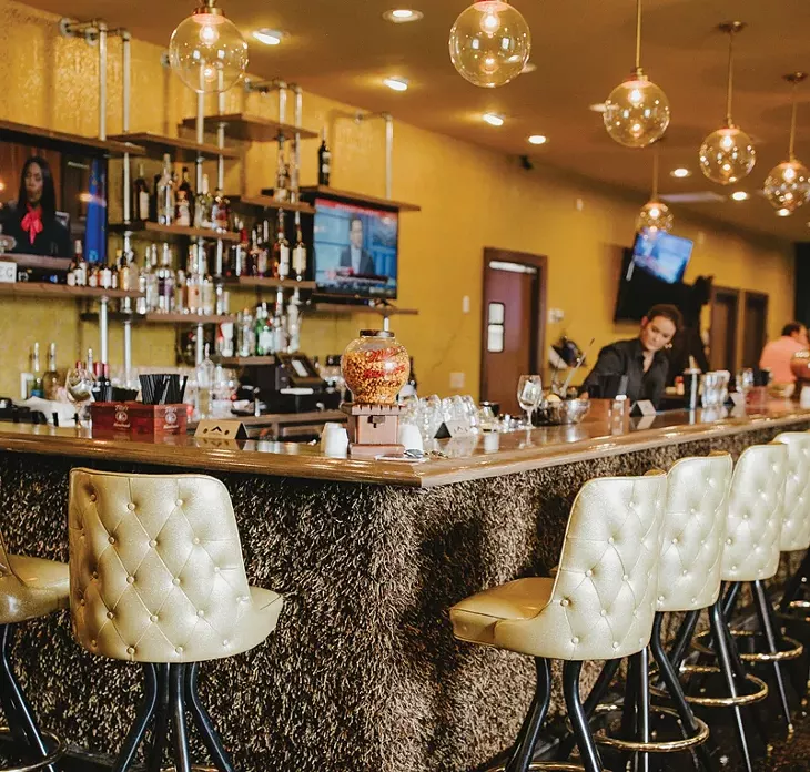 The decor at Ned’s Starlite Lounge is meant to invoke a 1960s setting in a modern context. - ALEXA ACE