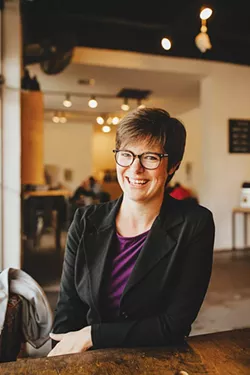 Mental Health Association of Oklahoma - education coordinator JoBeth Hamon is running to represent Ward 6 on Oklahoma City’s city council. - ALEXA ACE