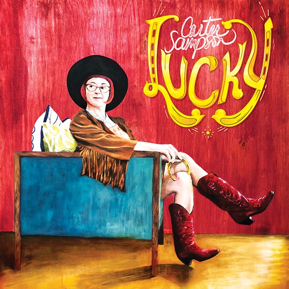 Lucky is Sampson’s fifth full-length release, not including European compilations and her Christmas album. - PROVIDED