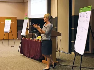 Oklahoma-based nonprofit researcher Adrienne Elder provides ACEs knowledge and training to organizations across the state. - NAZARENE HARRIS