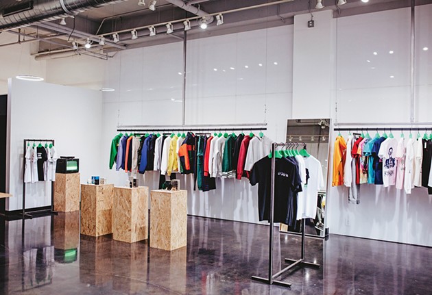 1032 Space sells a variety of brands such as Aimé Leon Dore, Helmut Lang, John Elliott and Pleasures. - ALEXA ACE